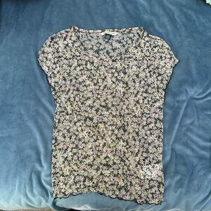 Mesh American eagle top.